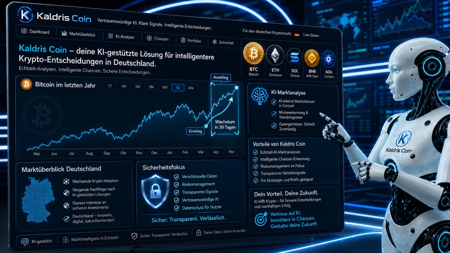 Kaldris Coin Plattform